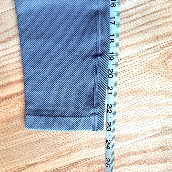 Women's High-Rise Ribbed Seamless 7/8 Leggings - JoyLab - Blue - Medium - Picture 8 of 13